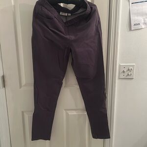 Denim & co pull on gray jeggings 14 tall
